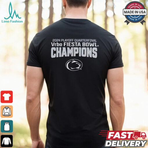 Penn State Nittany Lions College Football 2024 Playoff Quarterfinal Vrbo Fiesta Bowl Champions Victory Ahead t shirt