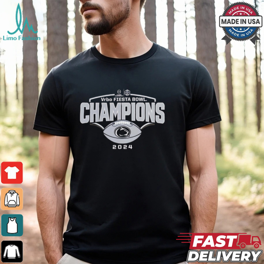 Penn State Nittany Lions College Football Playoff 2024 Vrbo Fiesta Bowl Champions Victory Ahead t shirt Penn State Nittany Lions College Football Playoff 2024 Vrbo Fiesta Bowl Champions Victory Ahead t shirt