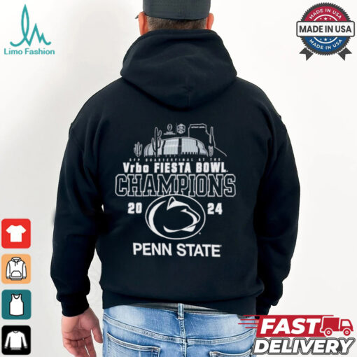 Penn State Nittany Lions College Football Playoff VRBO Fiesta Bowl Champions 2024 2025 T Shirt