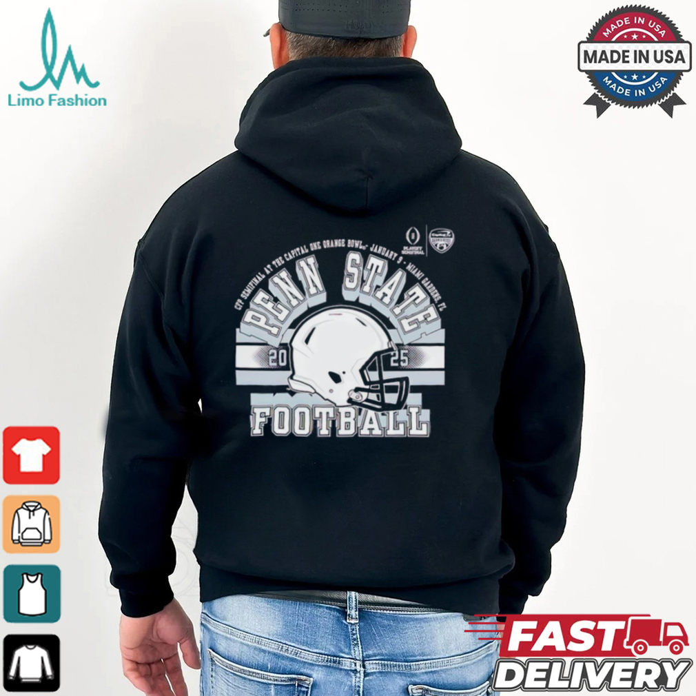 Penn State Nittany Lions Football 2025 CFP Semifinal At The Capital One Orange Bowl Jan 9 Miami Gardens FL t shirt Penn State Nittany Lions Football 2025 CFP Semifinal At The Capital One Orange Bowl Jan 9 Miami Gardens FL t shirt