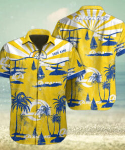 Personalized Los Angeles Rams Jungle Spirit Hawaiian Shirt