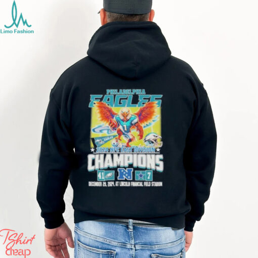 Philadelphia Eagles 2024 NFC East Champions 41 7 Dallas Cowboys Shirt