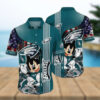 Philadelphia Eagles Mickey Gridiron Hawaiian Shirt