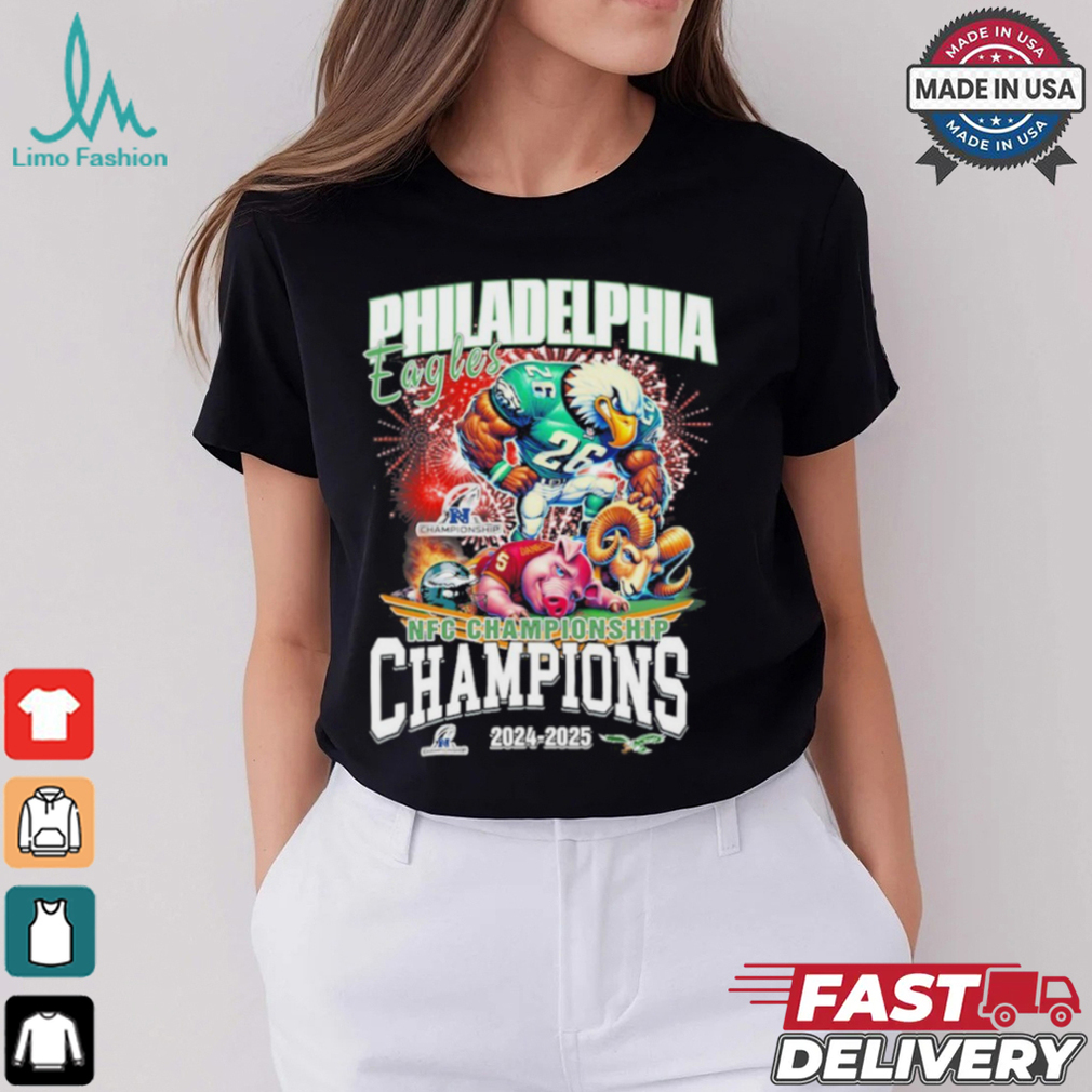 Philadelphia Eagles NFC Championship Champions 2024 2025 Shirt Philadelphia Eagles NFC Championship Champions 2024 2025 Shirt