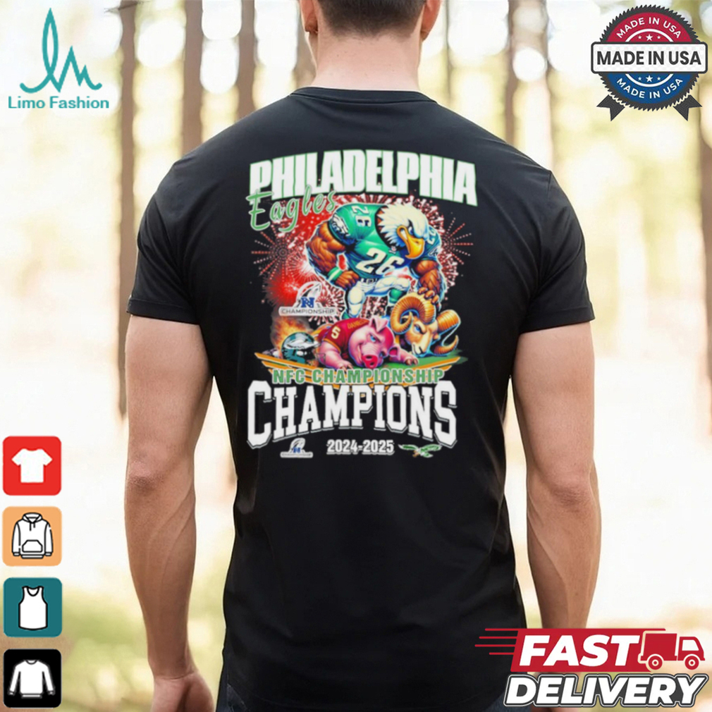 Philadelphia Eagles NFC Championship Champions 2024 2025 Shirt Philadelphia Eagles NFC Championship Champions 2024 2025 Shirt