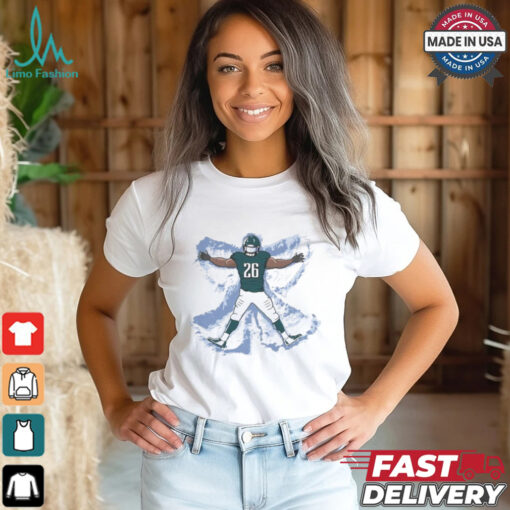 Philadelphia Eagles Philly Football Snow Angel T shirt