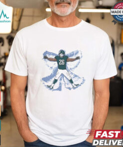 Philadelphia Eagles Philly Football Snow Angel T shirt