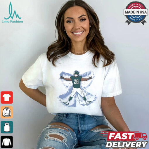 Philadelphia Eagles Philly Football Snow Angel T shirt