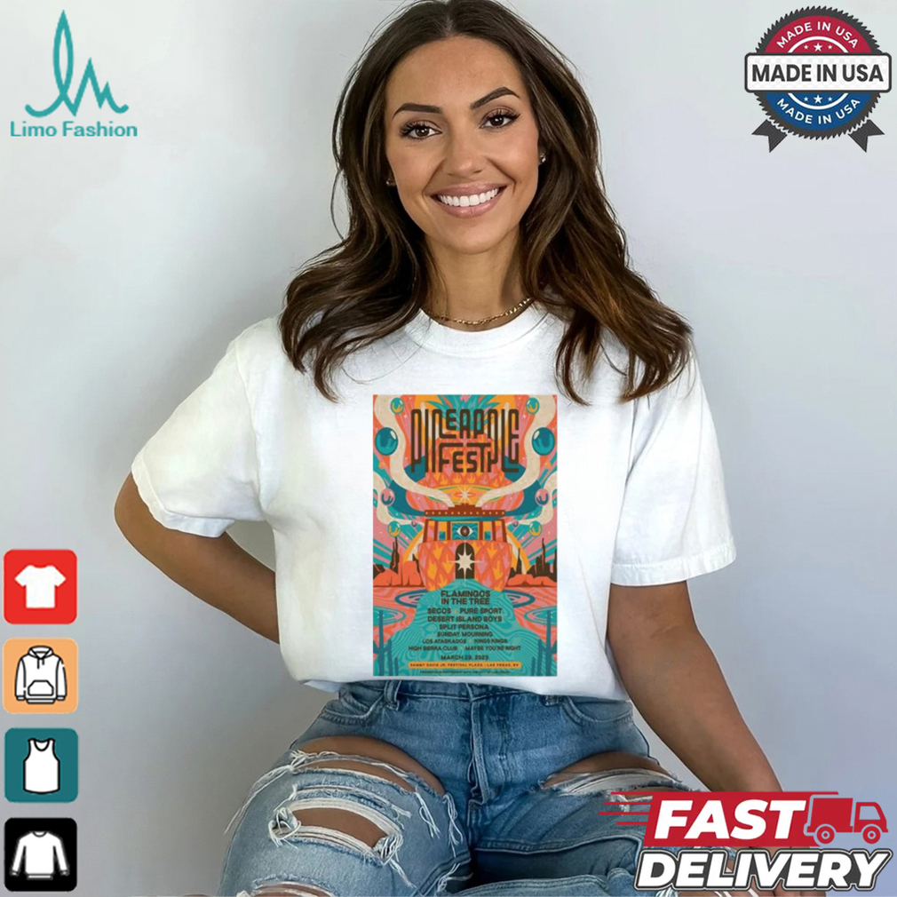 Pineapple Fest Mar 29 2025 Sammy Davis Jr Festival Plaza T shirt Pineapple Fest Mar 29 2025 Sammy Davis Jr Festival Plaza T shirt