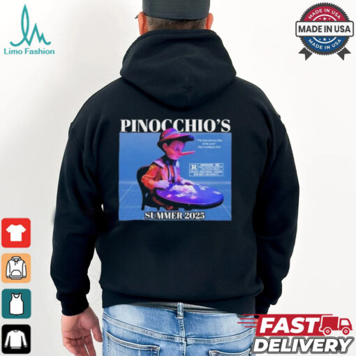 Pinocchio’s Parody Movie Summer 2025 T shirt