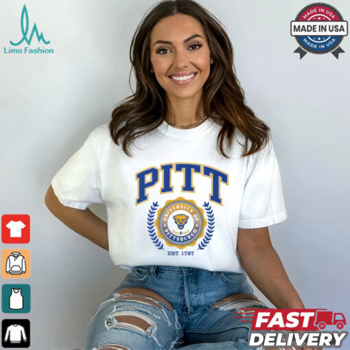Pittsburgh Panthers Team Crest T Shirt