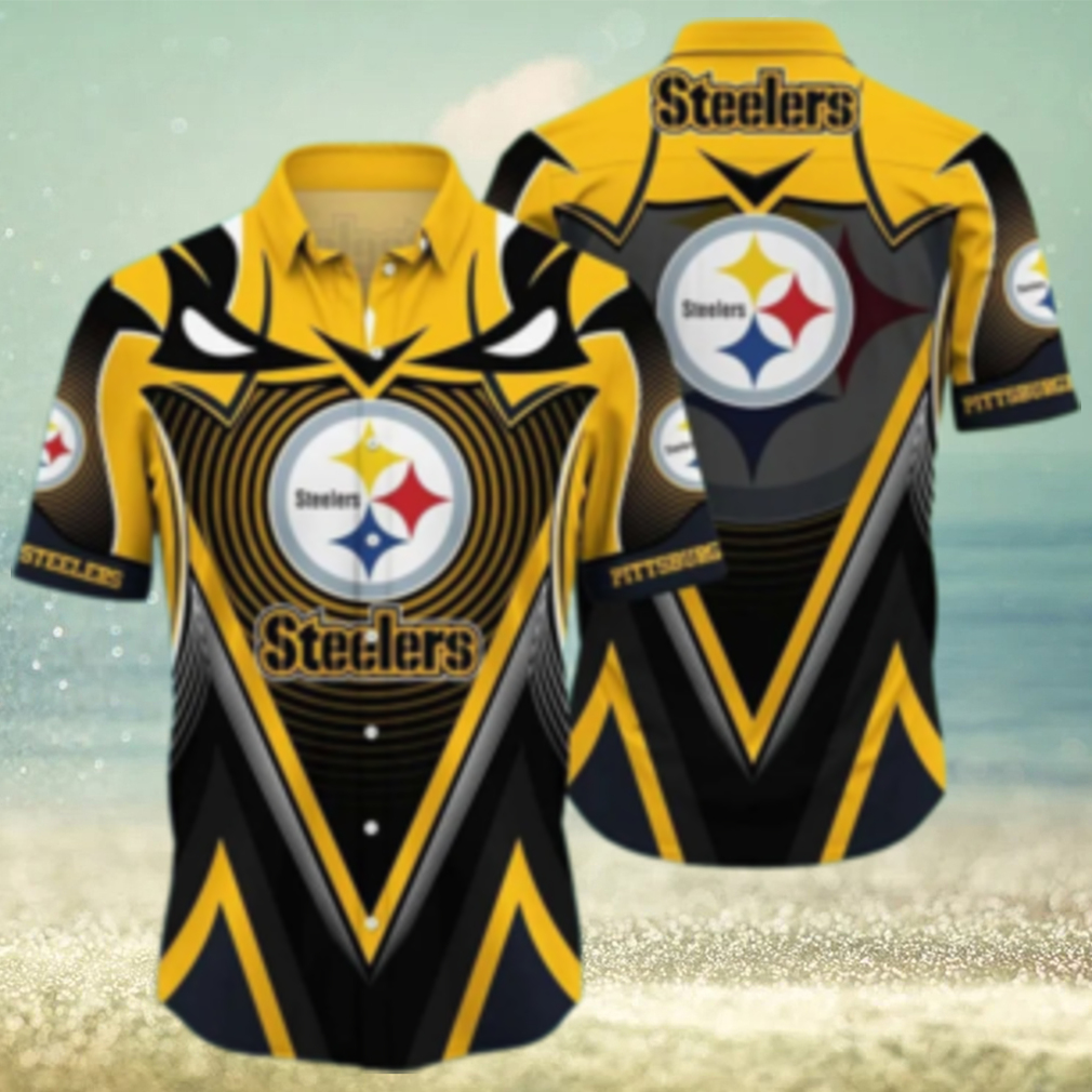 Pittsburgh Steelers Bold Energy Hawaiian Shirt Pittsburgh Steelers Bold Energy Hawaiian Shirt
