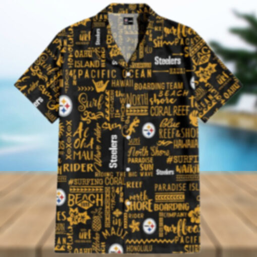 Pittsburgh Steelers Classic Surfing Hawaiian Shirt