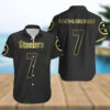 Pittsburgh Steelers Roethlisberger Gold Edition Jersey Hawaiian Shirt