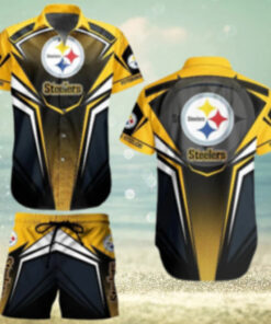Pittsburgh Steelers Victory Gear Hawaiian Shirt