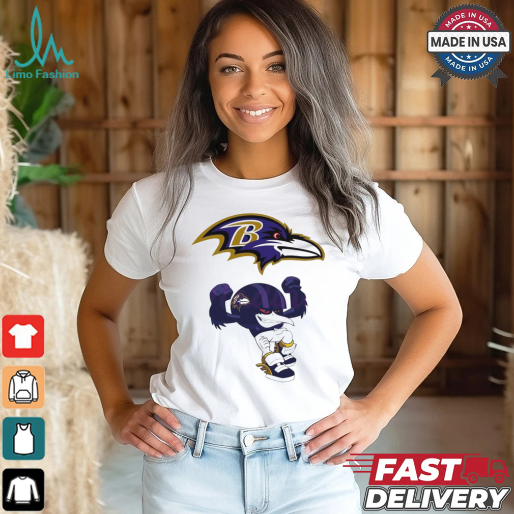 Rush Zone Baltimore Ravens NFL Cartoon Character 2025 Shirt Rush Zone Baltimore Ravens NFL Cartoon Character 2025 Shirt