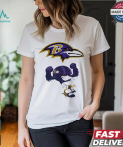 Rush Zone Baltimore Ravens NFL Cartoon Character 2025 Shirt