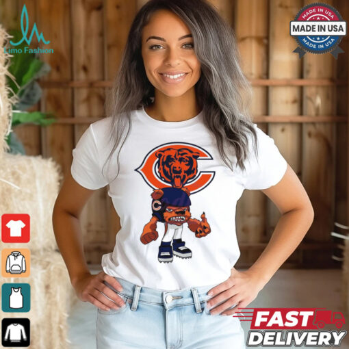 Rush Zone Chicago Bears NFL Cartoon Character 2025 Shirt