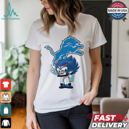 Rush Zone Detroit Lions NFL Cartoon Character 2025 Shirt