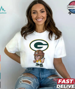 Rush Zone Green Bay Packers NFL Cartoon Character 2025 Shirt