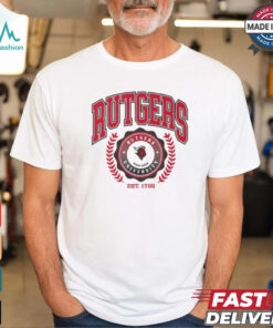 Rutgers Scarlet Knights Team Crest T Shirt