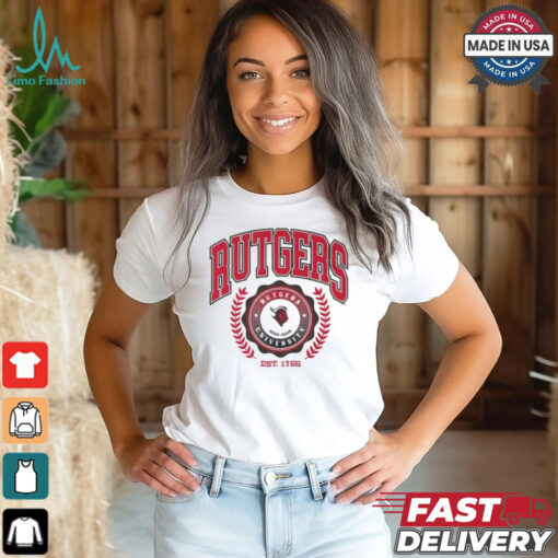 Rutgers Scarlet Knights Team Crest T Shirt