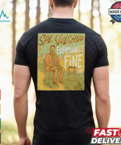 Sal Vulcano 2025 Everything’s Fine Tour Artwork Shirt