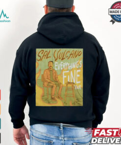 Sal Vulcano 2025 Everything’s Fine Tour Artwork Shirt