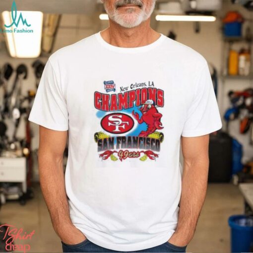 San Francisco 49ers New Orleans Super Bowl Xxiv Champion T Shirt