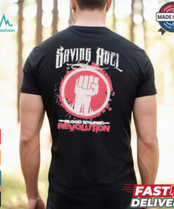 Saving Abel Blood Stained Revolution T Shirt