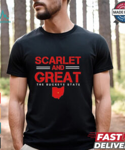 Scarlet And Great The Ohio State Buckeyes T shirts