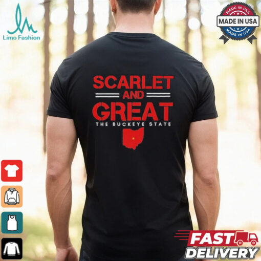Scarlet And Great The Ohio State Buckeyes T shirts