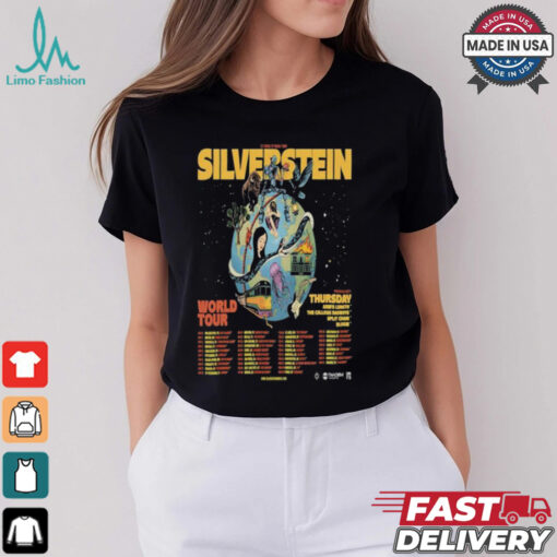 Silverstein 25 Year Of Noise World Tour 2025 T shirt