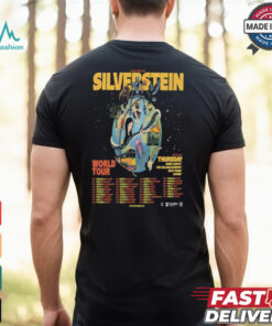 Silverstein 25 Year Of Noise World Tour 2025 T shirt