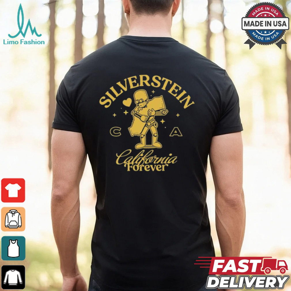 Silverstein California Forever Benefit T shirt Silverstein California Forever Benefit T shirt