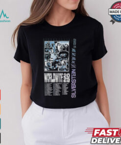 Silverstein Worldwide 25 Years Of Noise 2025 Tour T shirt