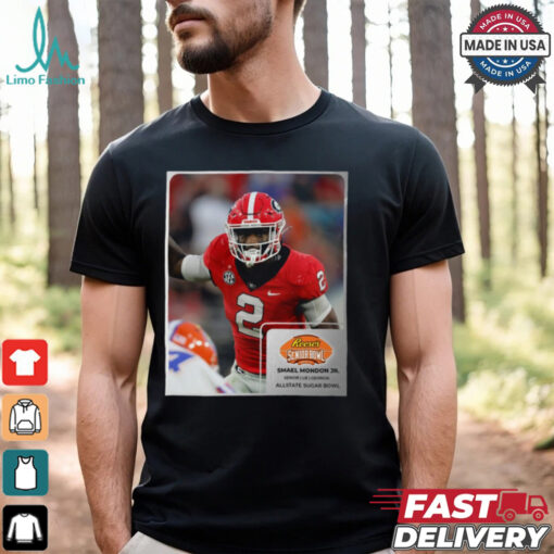 Smael Mondon Jr. Georgia Bulldogs Football Senior LB Reese’s Senior Bowl Allstate Sugar Bowl Poster t shirt