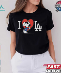 Snoopy I Love LA Benefit Shirt