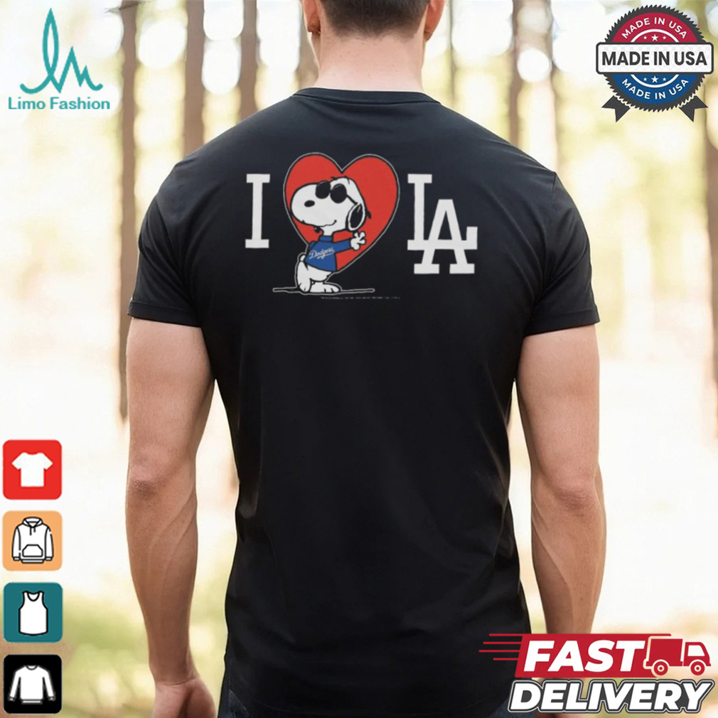 Snoopy I Love LA Benefit Shirt Snoopy I Love LA Benefit Shirt