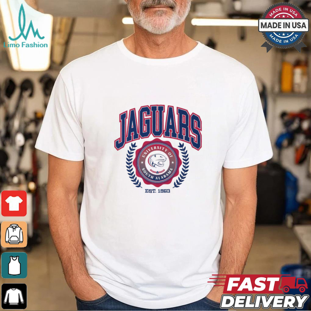 South Alabama Jaguars Team Crest T Shirt South Alabama Jaguars Team Crest T Shirt