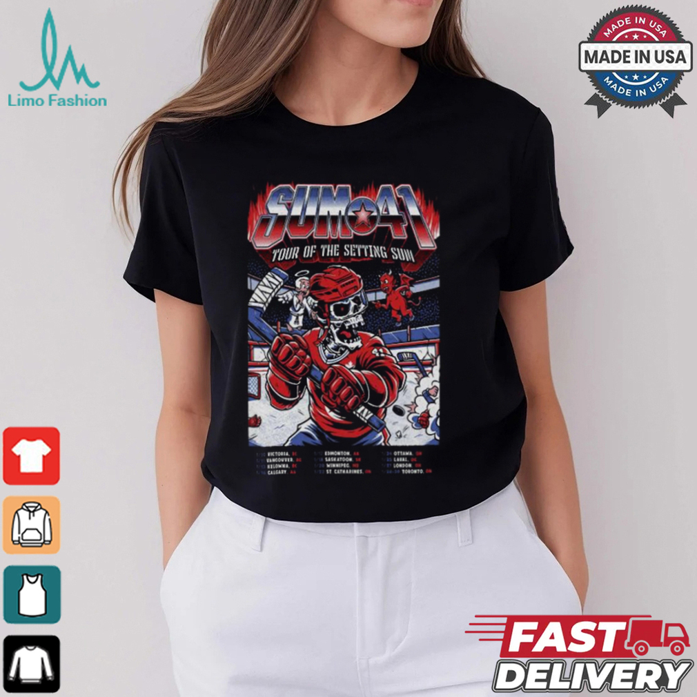Sum 41 Tour Of The Setting Sum 2025 T shirt Sum 41 Tour Of The Setting Sum 2025 T shirt