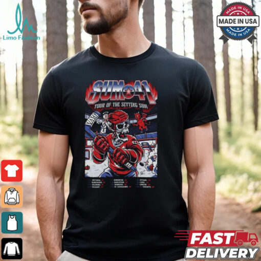 Sum 41 Tour Of The Setting Sum 2025 T shirt