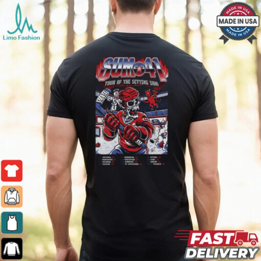 Sum 41 Tour Of The Setting Sum 2025 T shirt