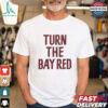 Tampa Bay Buccaneers Turn The Bay Red T shirt