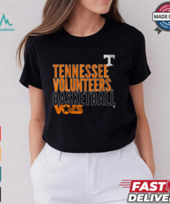 Tennessee Basketball Text Logo Overlay Shirt