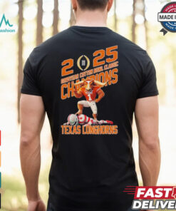 Texas Longhorns Defeat Ohio State Buckeyes Mascot Goodyear Cotton Bowl Classic Champions NCAA Bowl Games Season 2024 2025 T Shirt
