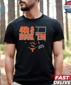 Texas Longhorns Football 4th & Hook ‘Em Atlanta GA 1 1 2025 T shirt