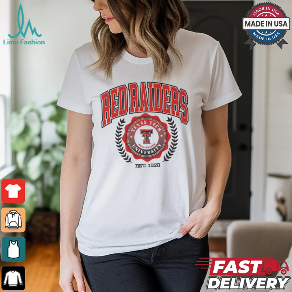 Texas Tech Red Raiders Team Crest T Shirt Texas Tech Red Raiders Team Crest T Shirt