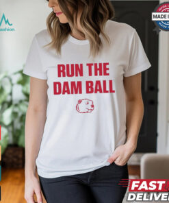 The Beaver Run The Dam Ball Minot State Beavers T Shirt