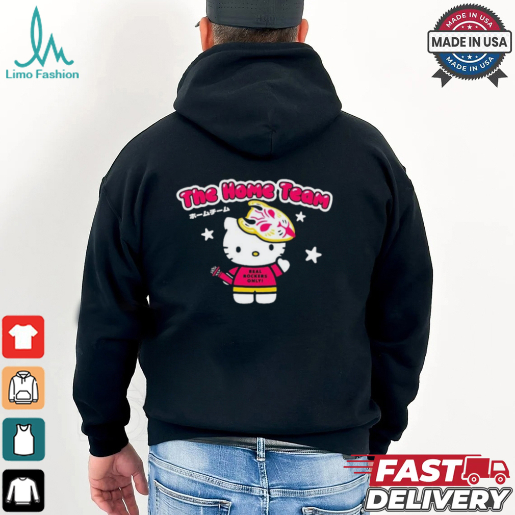 The Home Team Real Rockers Only Hello Kitty T Shirt The Home Team Real Rockers Only Hello Kitty T Shirt